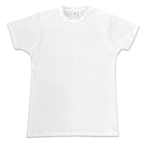 Blank White T-Shirt - Silky Socks